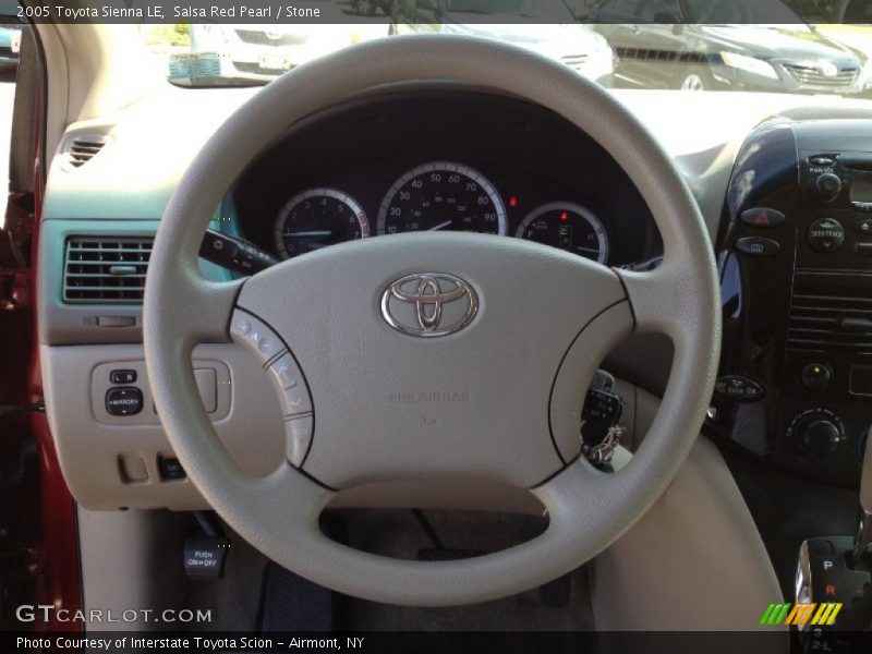 Salsa Red Pearl / Stone 2005 Toyota Sienna LE