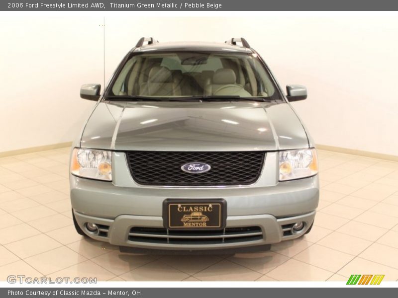 Titanium Green Metallic / Pebble Beige 2006 Ford Freestyle Limited AWD