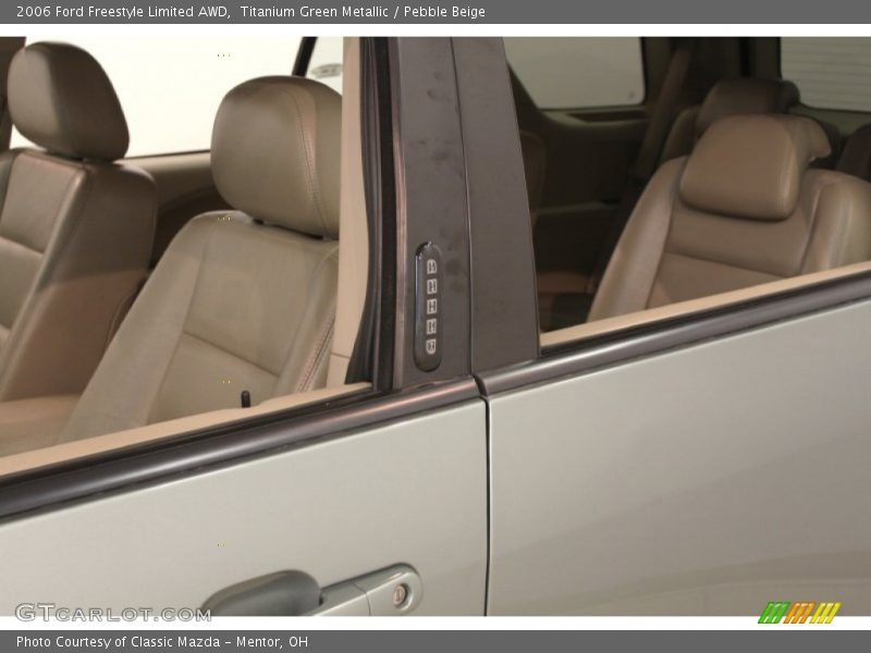 Titanium Green Metallic / Pebble Beige 2006 Ford Freestyle Limited AWD