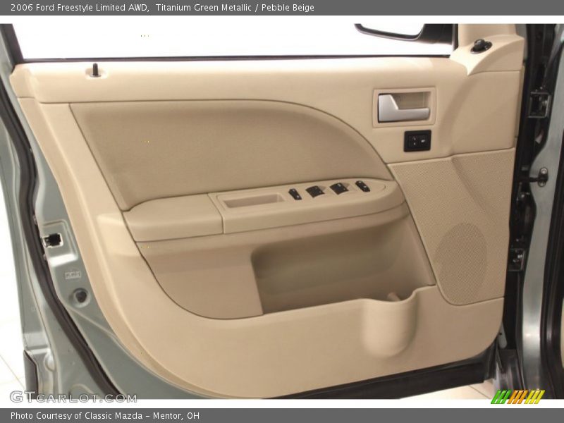 Titanium Green Metallic / Pebble Beige 2006 Ford Freestyle Limited AWD