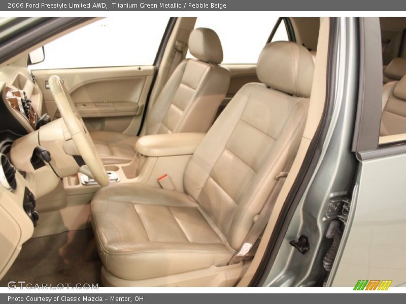 Titanium Green Metallic / Pebble Beige 2006 Ford Freestyle Limited AWD