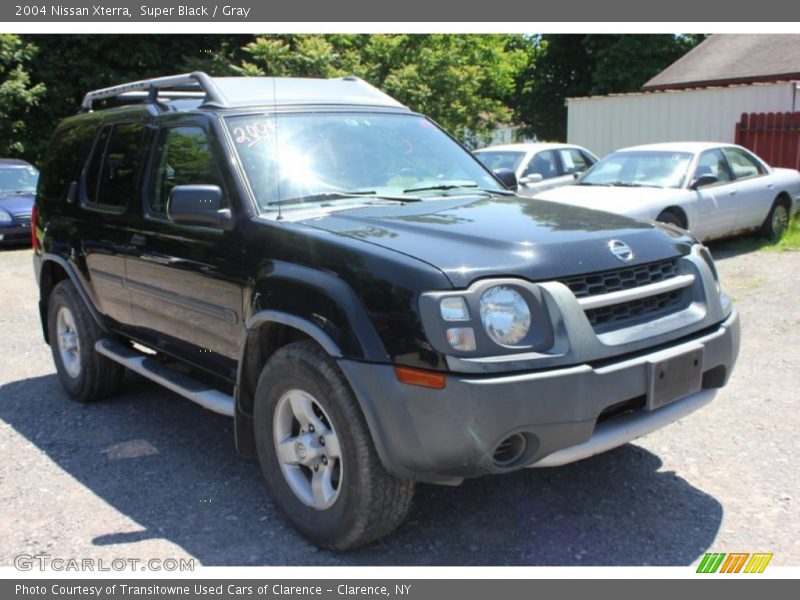 Super Black / Gray 2004 Nissan Xterra