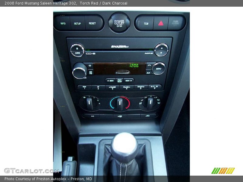 Torch Red / Dark Charcoal 2008 Ford Mustang Saleen Heritage 302