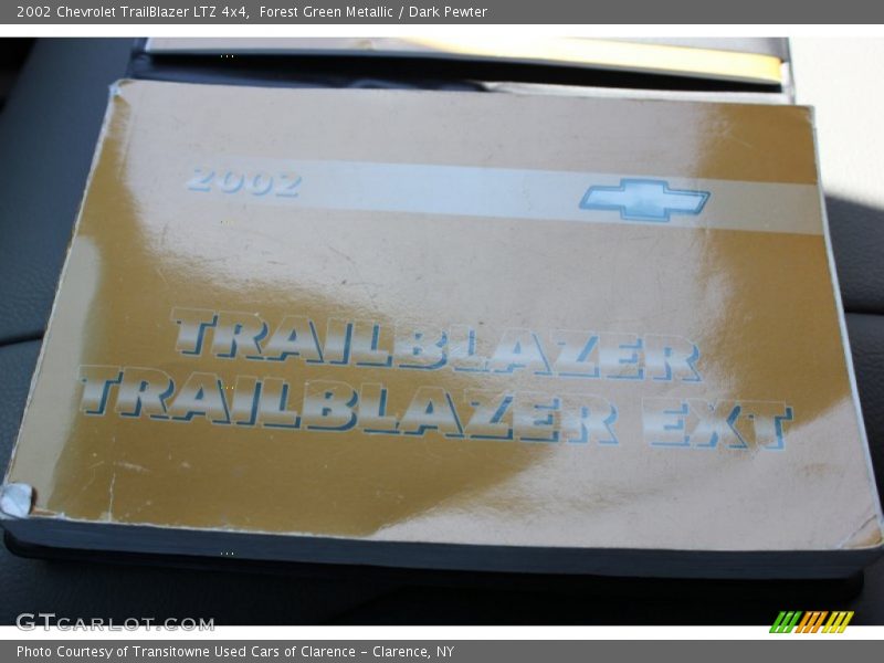Forest Green Metallic / Dark Pewter 2002 Chevrolet TrailBlazer LTZ 4x4