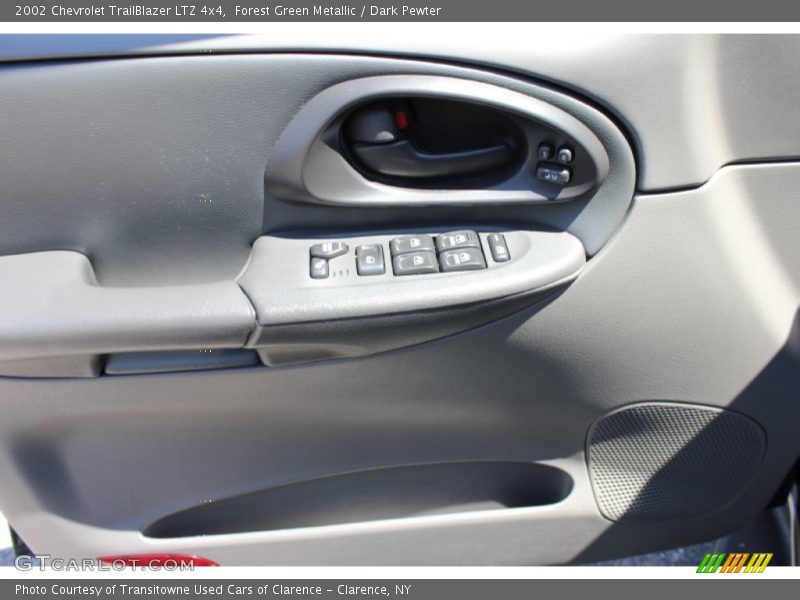 Forest Green Metallic / Dark Pewter 2002 Chevrolet TrailBlazer LTZ 4x4