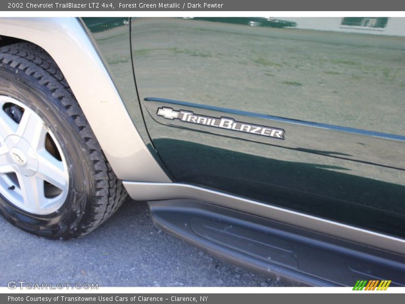 Forest Green Metallic / Dark Pewter 2002 Chevrolet TrailBlazer LTZ 4x4