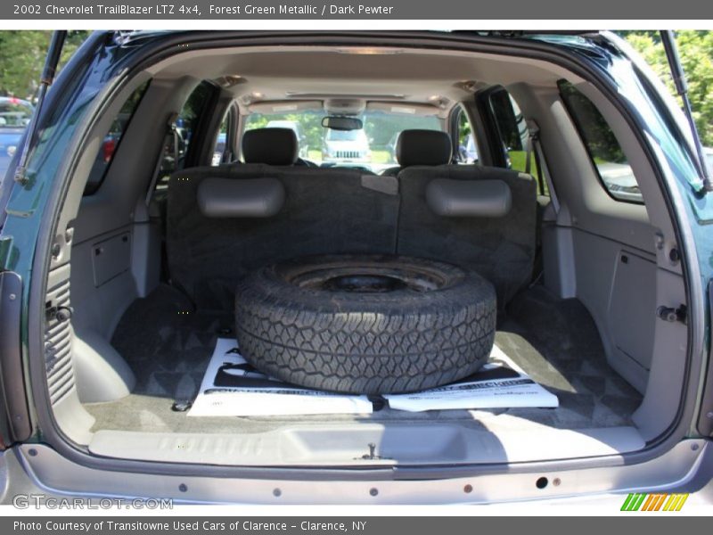 Forest Green Metallic / Dark Pewter 2002 Chevrolet TrailBlazer LTZ 4x4