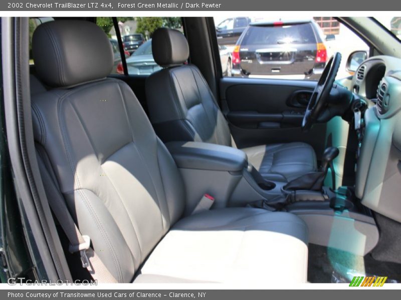 Forest Green Metallic / Dark Pewter 2002 Chevrolet TrailBlazer LTZ 4x4