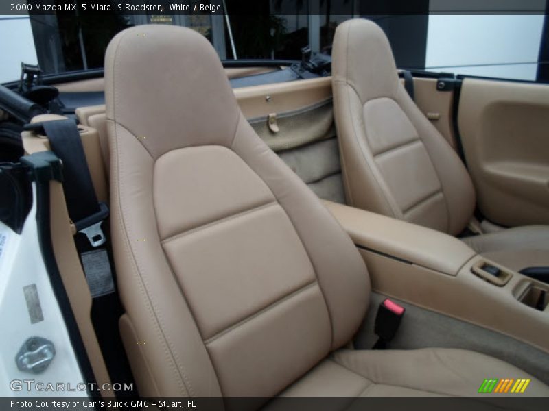  2000 MX-5 Miata LS Roadster Beige Interior