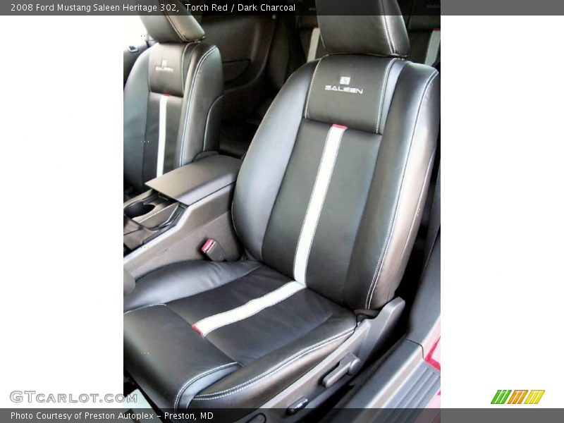 Torch Red / Dark Charcoal 2008 Ford Mustang Saleen Heritage 302