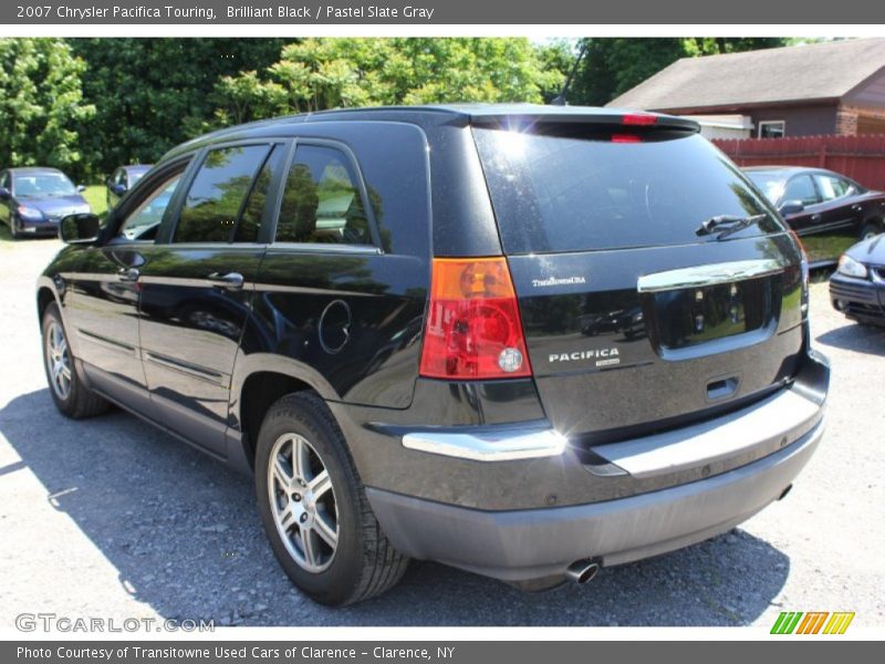 Brilliant Black / Pastel Slate Gray 2007 Chrysler Pacifica Touring