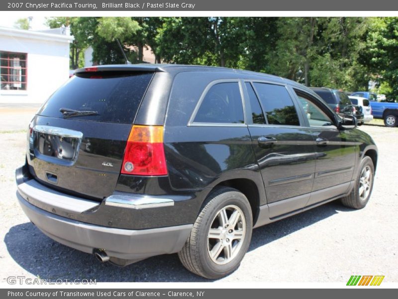 Brilliant Black / Pastel Slate Gray 2007 Chrysler Pacifica Touring