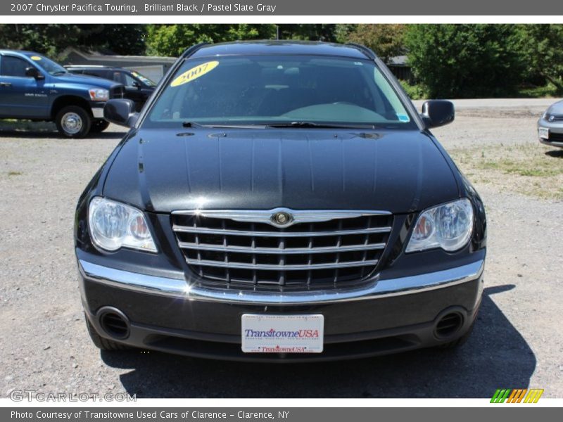 Brilliant Black / Pastel Slate Gray 2007 Chrysler Pacifica Touring