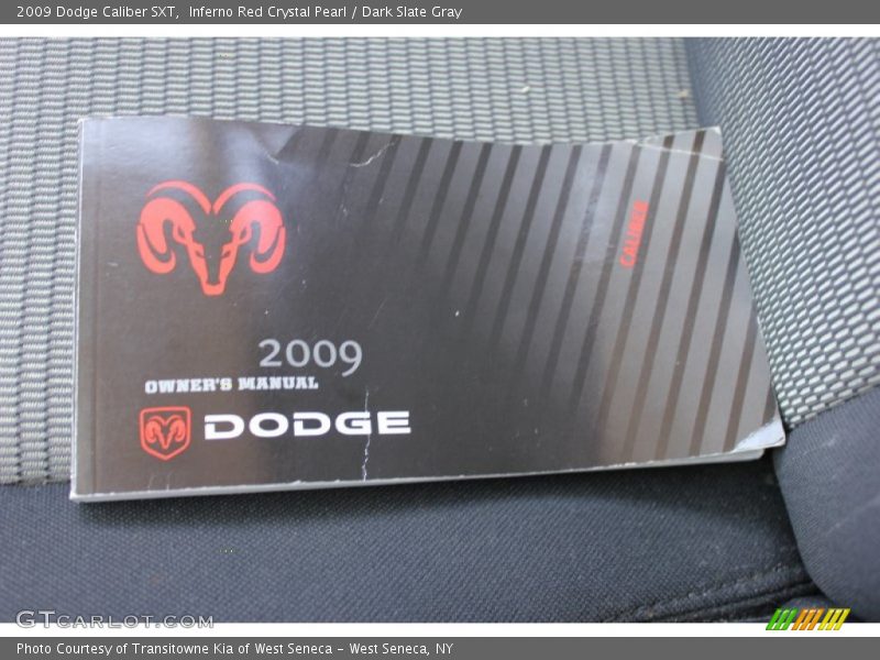 Inferno Red Crystal Pearl / Dark Slate Gray 2009 Dodge Caliber SXT