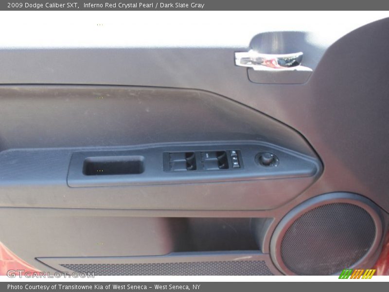 Inferno Red Crystal Pearl / Dark Slate Gray 2009 Dodge Caliber SXT