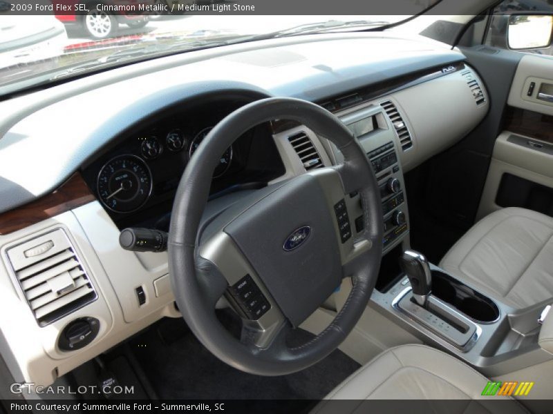 Cinnamon Metallic / Medium Light Stone 2009 Ford Flex SEL