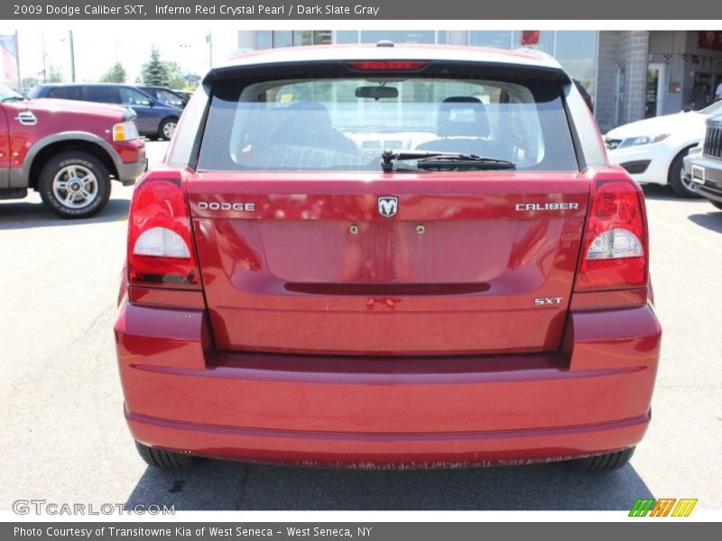 Inferno Red Crystal Pearl / Dark Slate Gray 2009 Dodge Caliber SXT