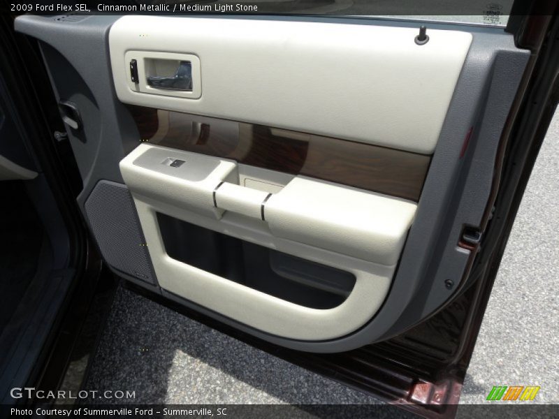 Cinnamon Metallic / Medium Light Stone 2009 Ford Flex SEL