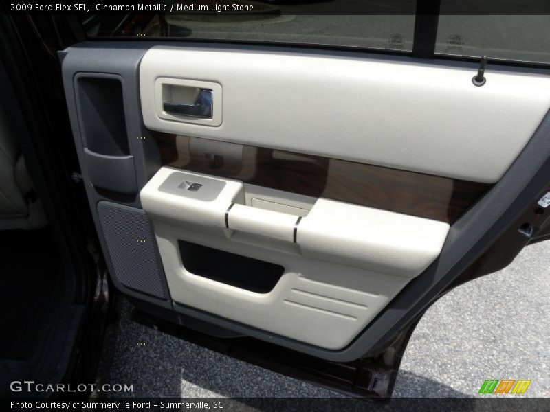 Cinnamon Metallic / Medium Light Stone 2009 Ford Flex SEL
