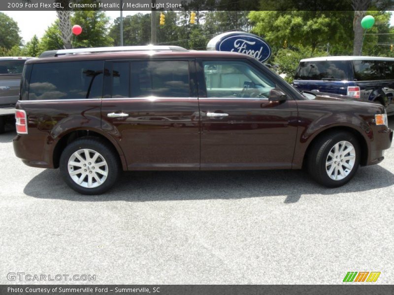 Cinnamon Metallic / Medium Light Stone 2009 Ford Flex SEL