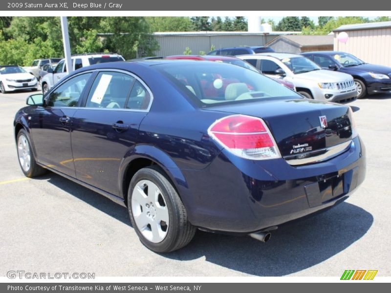 Deep Blue / Gray 2009 Saturn Aura XE
