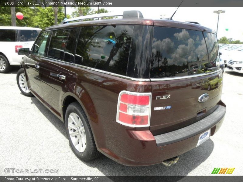 Cinnamon Metallic / Medium Light Stone 2009 Ford Flex SEL