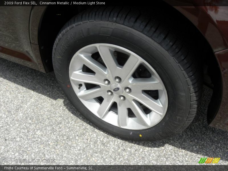 Cinnamon Metallic / Medium Light Stone 2009 Ford Flex SEL