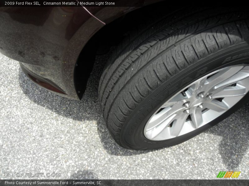 Cinnamon Metallic / Medium Light Stone 2009 Ford Flex SEL