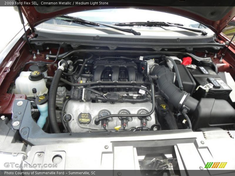 Cinnamon Metallic / Medium Light Stone 2009 Ford Flex SEL