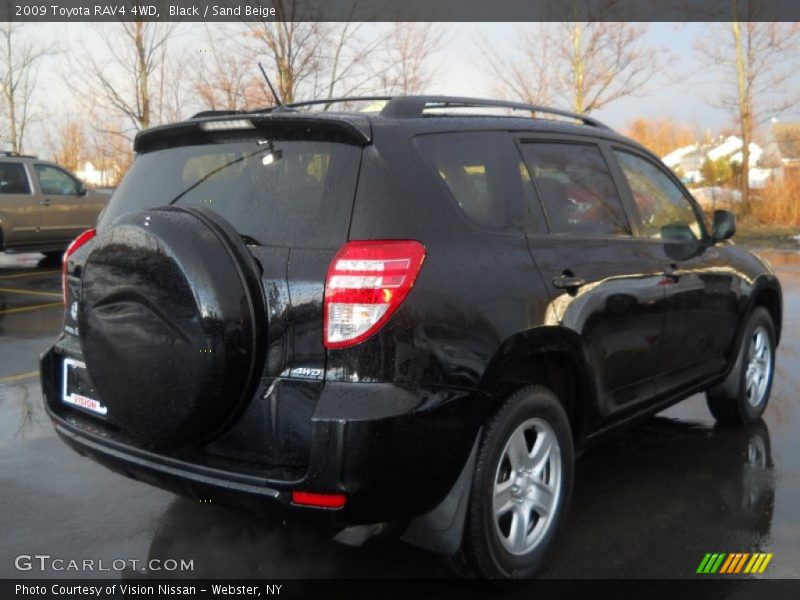 Black / Sand Beige 2009 Toyota RAV4 4WD