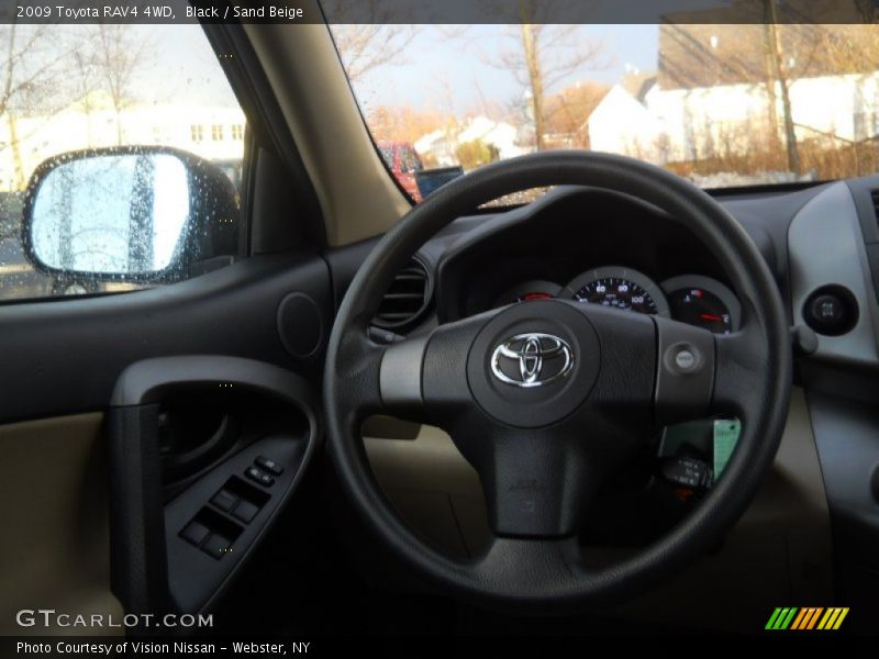 Black / Sand Beige 2009 Toyota RAV4 4WD