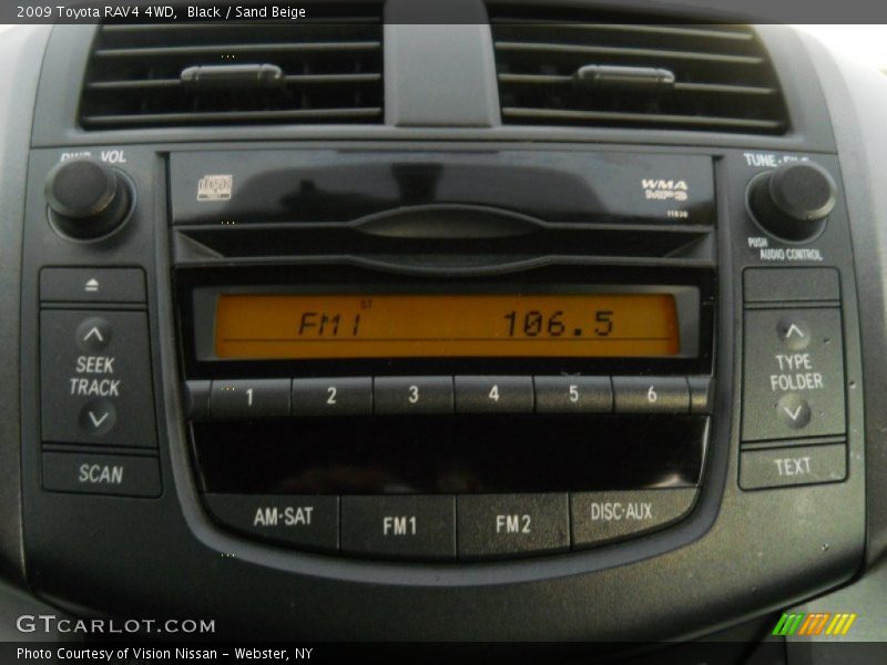 Black / Sand Beige 2009 Toyota RAV4 4WD