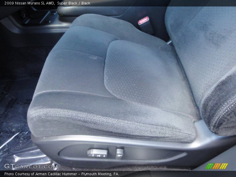 Super Black / Black 2009 Nissan Murano SL AWD