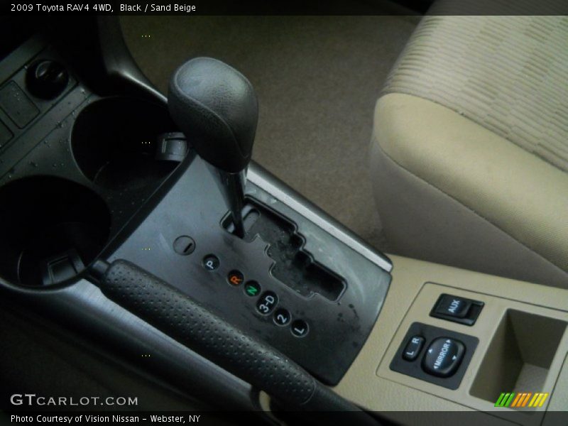 Black / Sand Beige 2009 Toyota RAV4 4WD