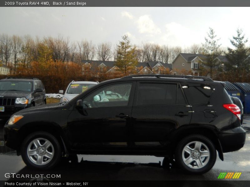 Black / Sand Beige 2009 Toyota RAV4 4WD