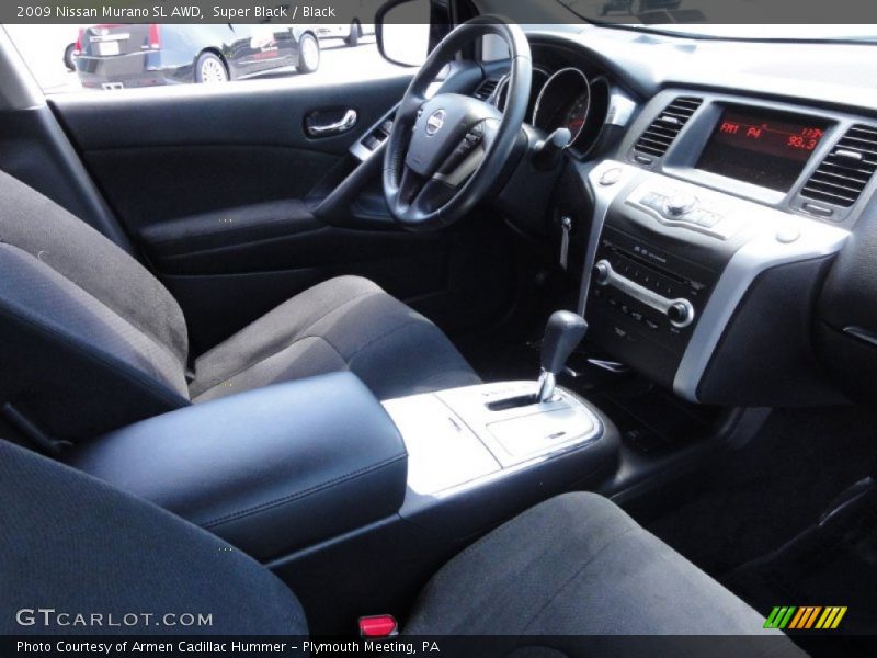 Super Black / Black 2009 Nissan Murano SL AWD