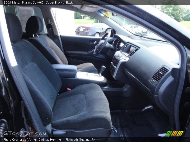 Super Black / Black 2009 Nissan Murano SL AWD