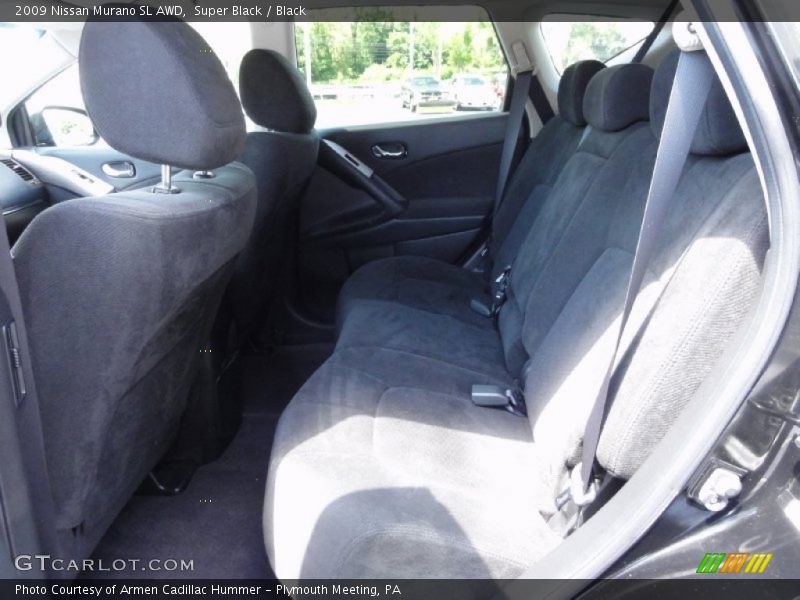 Super Black / Black 2009 Nissan Murano SL AWD