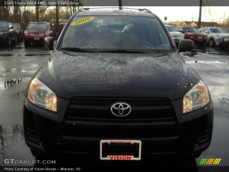 Black / Sand Beige 2009 Toyota RAV4 4WD