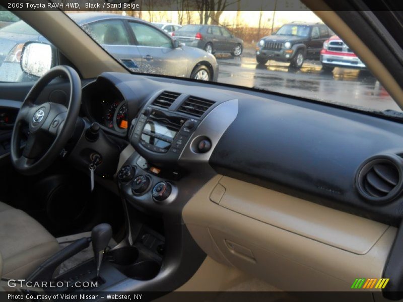 Black / Sand Beige 2009 Toyota RAV4 4WD