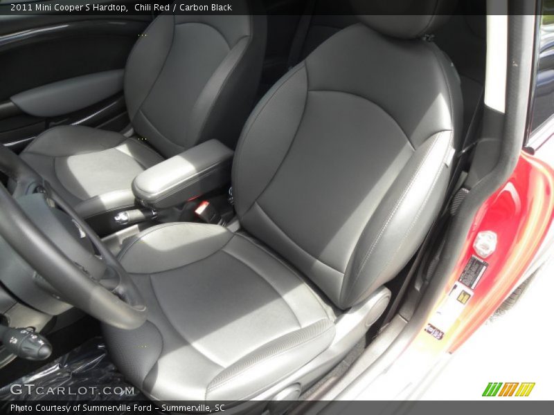 Chili Red / Carbon Black 2011 Mini Cooper S Hardtop
