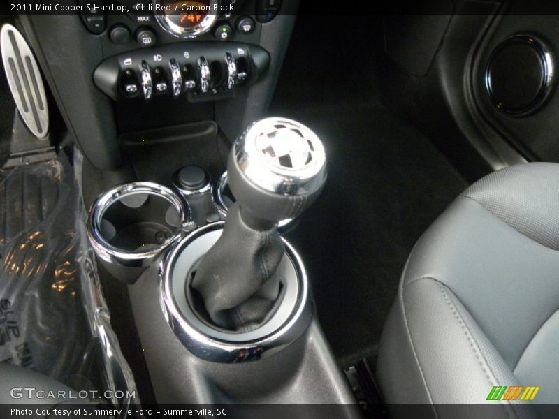 Chili Red / Carbon Black 2011 Mini Cooper S Hardtop