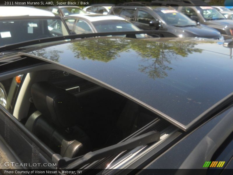 Super Black / Black 2011 Nissan Murano SL AWD