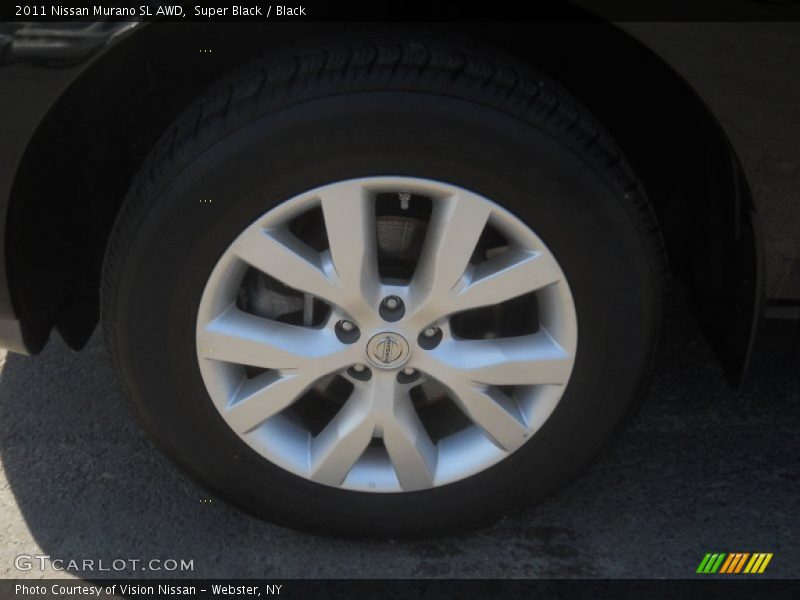 Super Black / Black 2011 Nissan Murano SL AWD