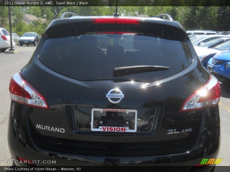 Super Black / Black 2011 Nissan Murano SL AWD