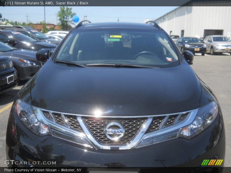 Super Black / Black 2011 Nissan Murano SL AWD