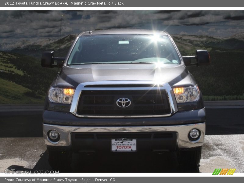 Magnetic Gray Metallic / Black 2012 Toyota Tundra CrewMax 4x4