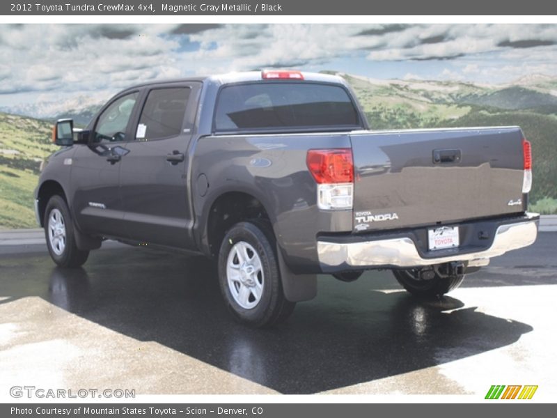 Magnetic Gray Metallic / Black 2012 Toyota Tundra CrewMax 4x4