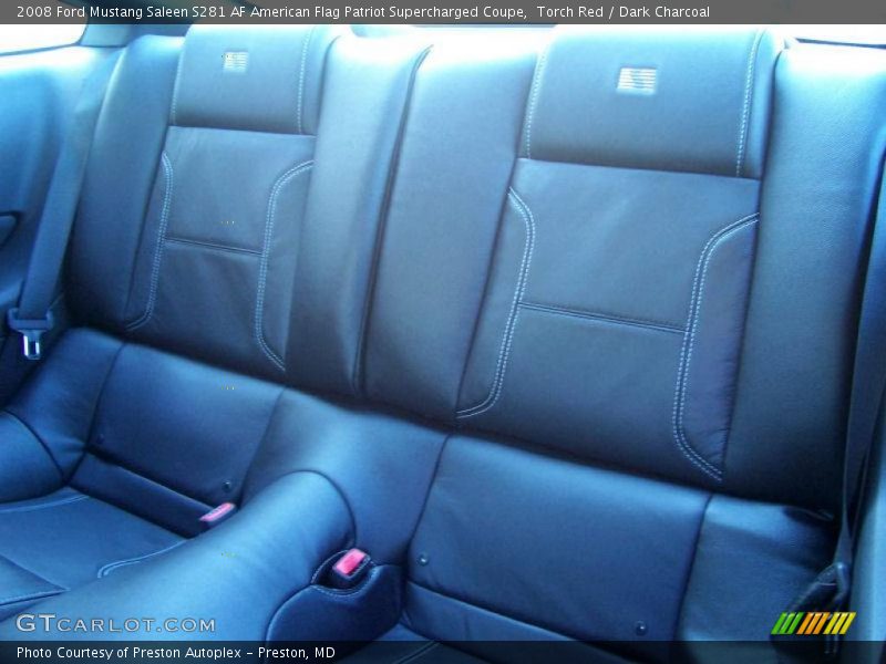 Torch Red / Dark Charcoal 2008 Ford Mustang Saleen S281 AF American Flag Patriot Supercharged Coupe