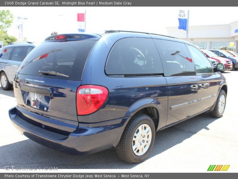 Midnight Blue Pearl / Medium Slate Gray 2006 Dodge Grand Caravan SE